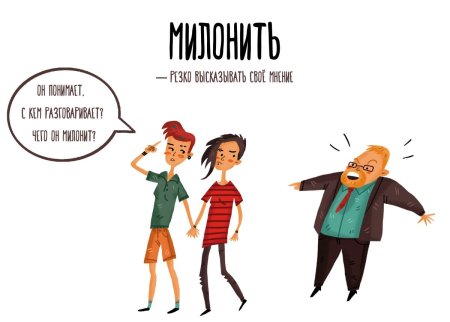 Сленг карикатуры