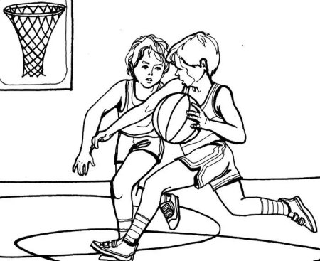 Спортивные рисунки