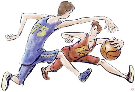 Баскетбол рисунок