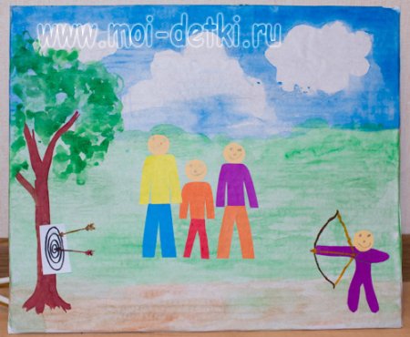 Рисунки папа мама я спортивная семья рисунки