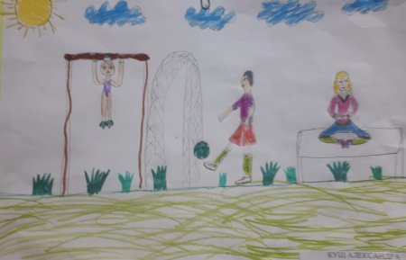 Спорт в моей семье рисунки