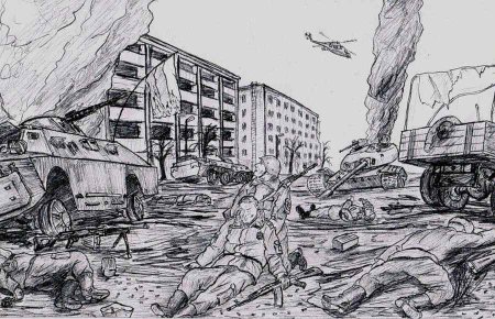 131 Майкопская бригада штурм Грозного арт