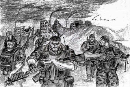 Чеченский художник ваха