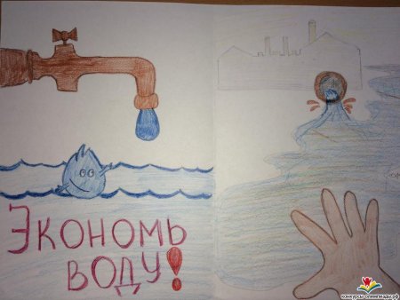 Берегите воду картинки плакаты