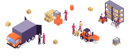 Логистика иллюстрации