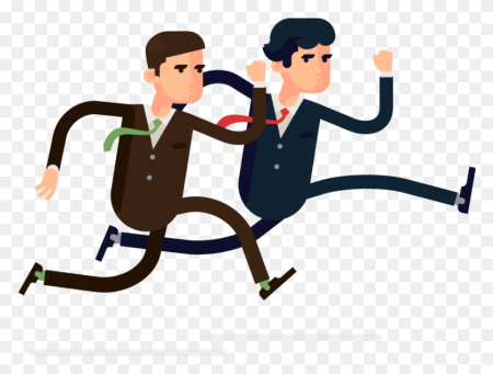 Конкуренты иллюстрация