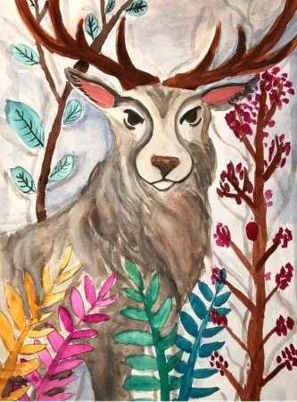 Рисование на свободную тему