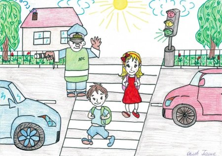 ПДД глазами детей