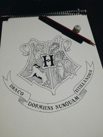 Рисунки Хогвартса из Гарри Поттера