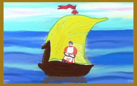 Иллюстрация к былине Садко