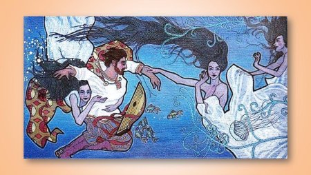 Раскраска Летучий корабль русская народная сказка