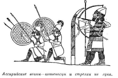 Воин ассирийской державы
