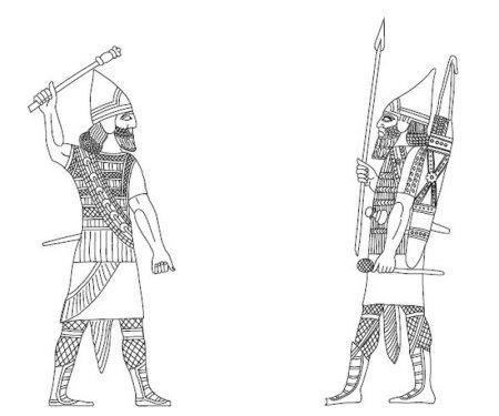 Воин ассирийской державы