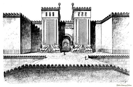 Дур-Шаррукин дворец Саргона реконструкция