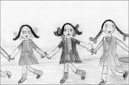 Рисунок на тему танцы