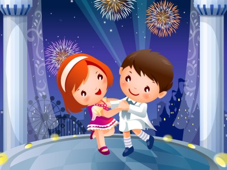 Детский хоровод раскраска