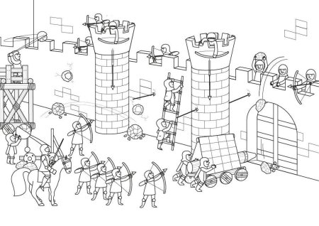 Раскраски лего военные