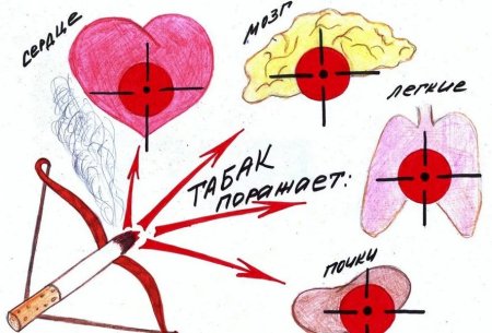 Рисунок на тему нет курению