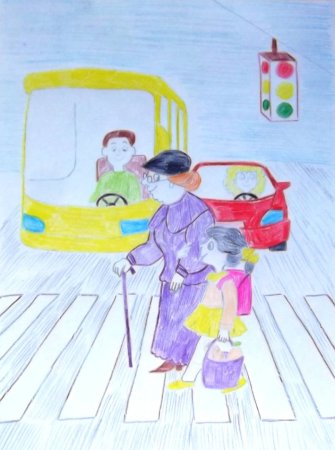 Рисунки по ПДД