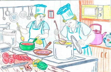 Профессия повар в детском саду