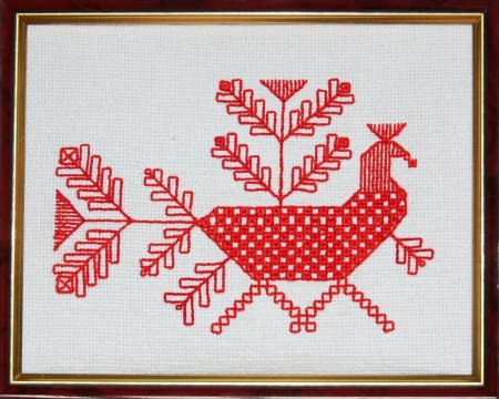 Мотивы народной вышивки