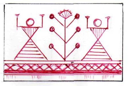 Полотенце рисунок 5 класс