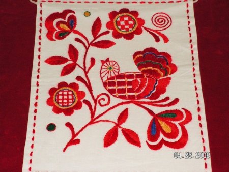 Русская народная вышивка гладью