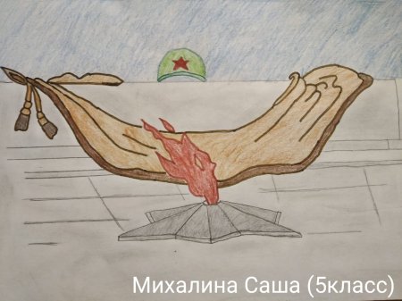 Конкурс рисунков Слава тебе победитель солдат