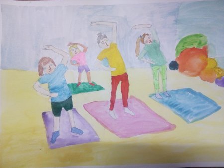 Спорт глазами детей конкурс