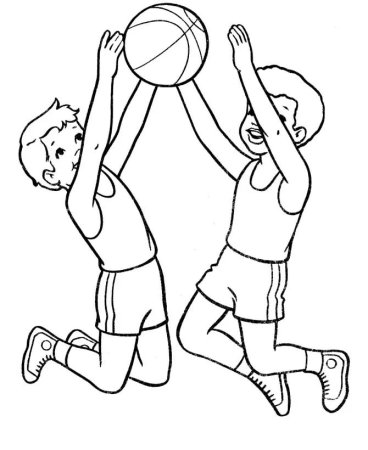 Спорт. Раскраска