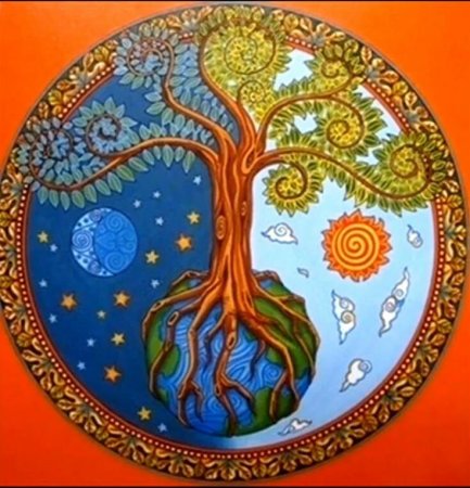 Исполинский ясень Иггдрасиль