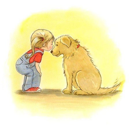 Добрые иллюстрации Дружба