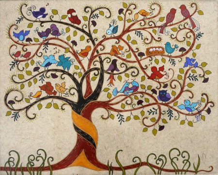 Орнамент дерево