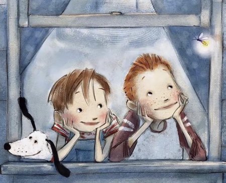 Настоящий друг иллюстрация