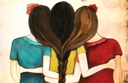 Красивые рисунки про дружбу