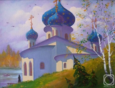 Церковь картина