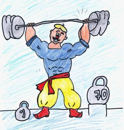 Спорт рисунок