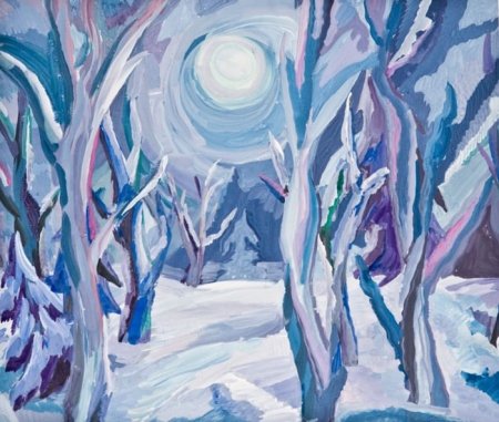 Зимние рисунки