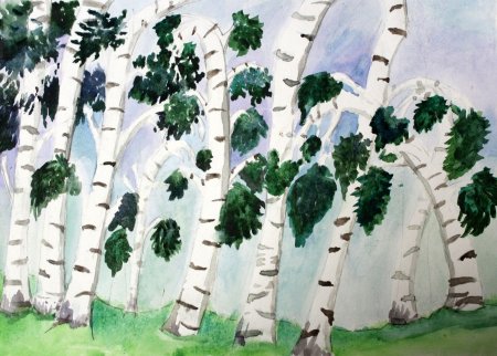 Евгений ПЕРМЯК Березовая роща