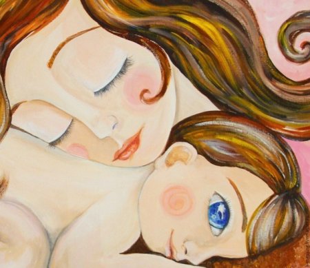 Рисунок на тему материнство