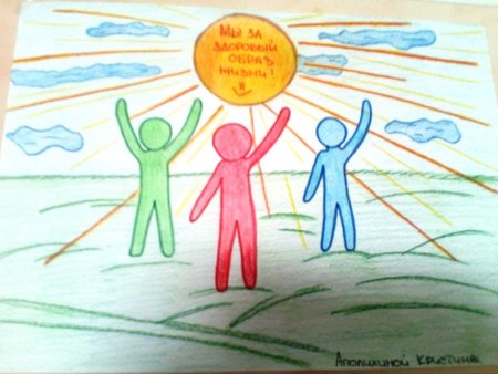 Здоровое будущее рисунки