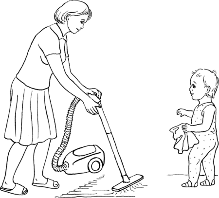 Рисунок на бытовую тему легкий