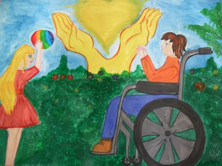 Рисунки о добре для детей