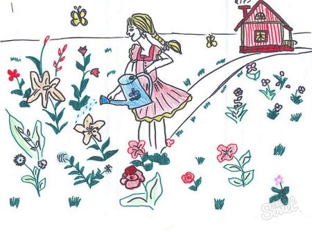 Эскиз на тему лето