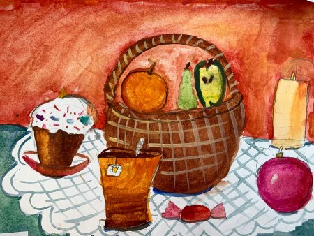 Рисунок на тему мое любимое блюдо