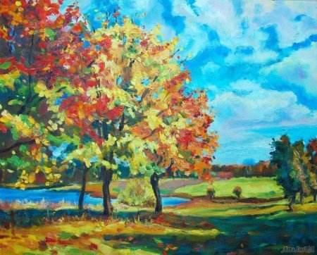 Вернисаж краски осени