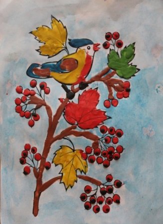 Осенняя палитра рисунок