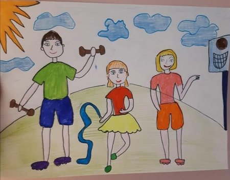 Рисование на тему семья