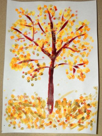 Рисунки на тему осенний Вернисаж для детского сада