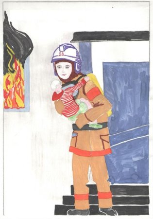 Рисование Героическая профессия